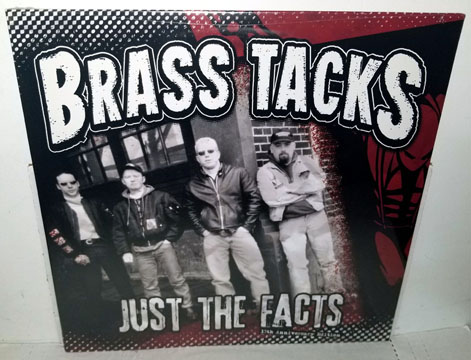 BRASS TACKS "Just The Facts" LP (Beer City) DAMAGED
